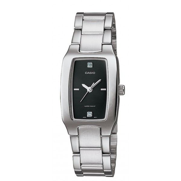 Montre casio femme noir et or hot sale