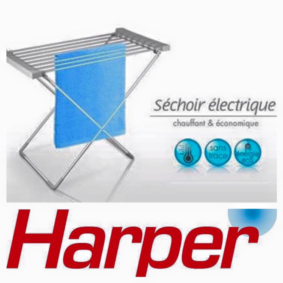 Electromenager :: Étendoir à linge chauffant HARPER