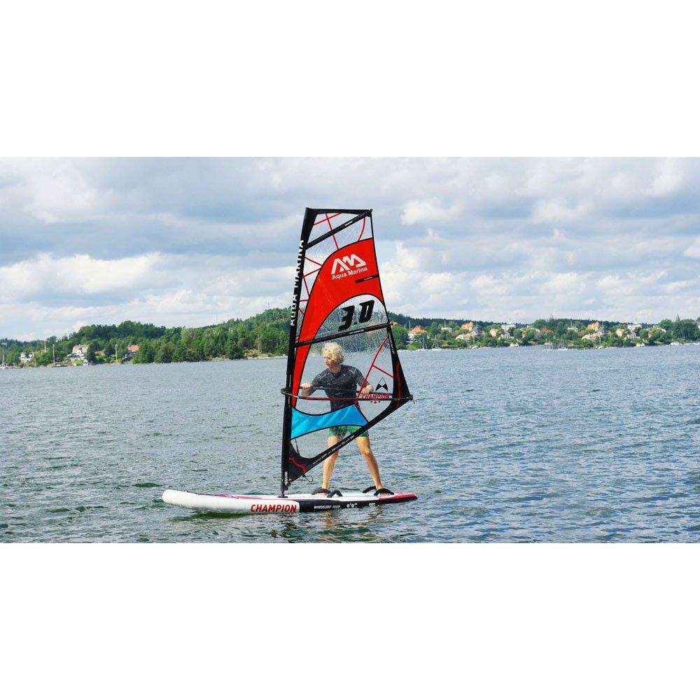 Sport Et Loisirs Sup Aqua Marina Champion 9 9 Bt S300 Planche A Voile Stand Up Paddle Board Gonflable Sup
