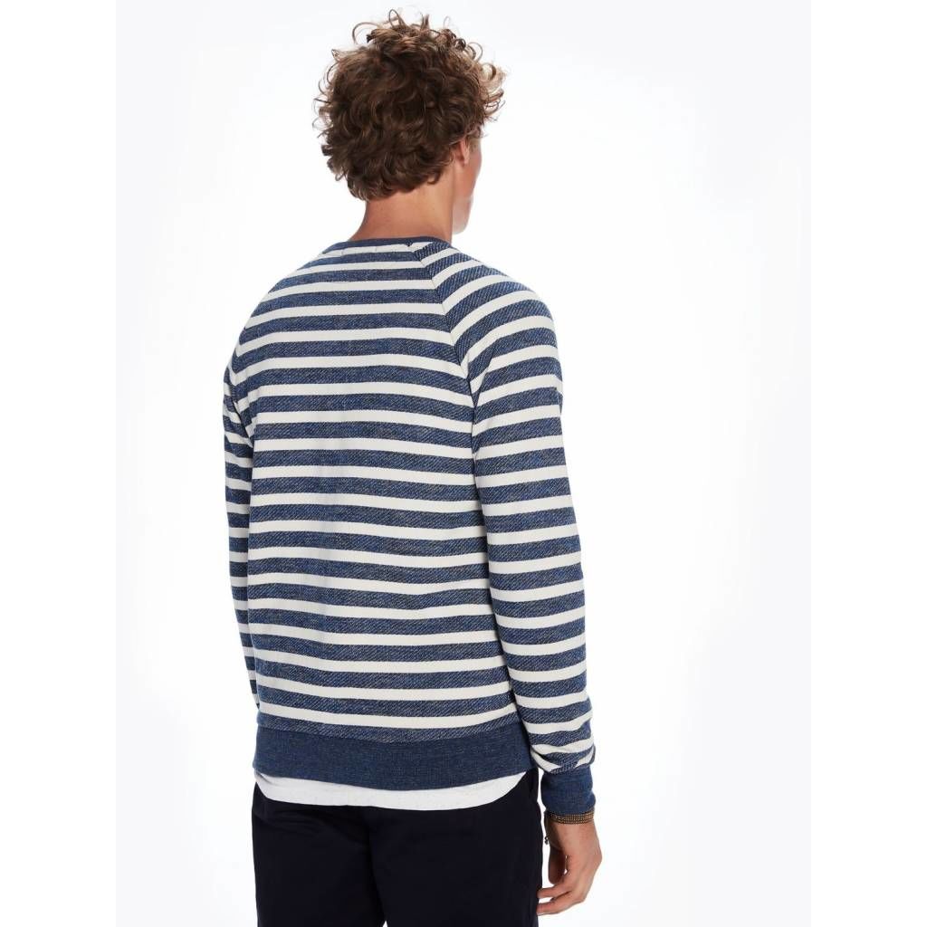 Pull Col Rond Bleu SCOTCH AND SODA - Gaudissard Chapel - Prêt-à-porter