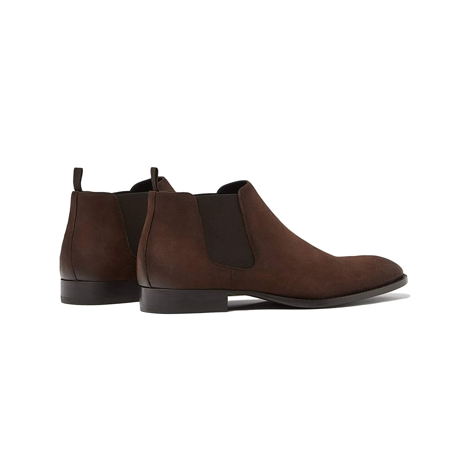 Vetements New Balance Algerie Zara Bottines Basses en Cuir