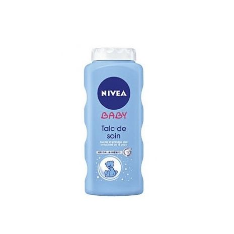 bébé :: hygiène-soins bébé :: talc de soin bebe NIVEA 100G poudre