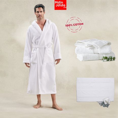Serviette de bain peignoir outlet